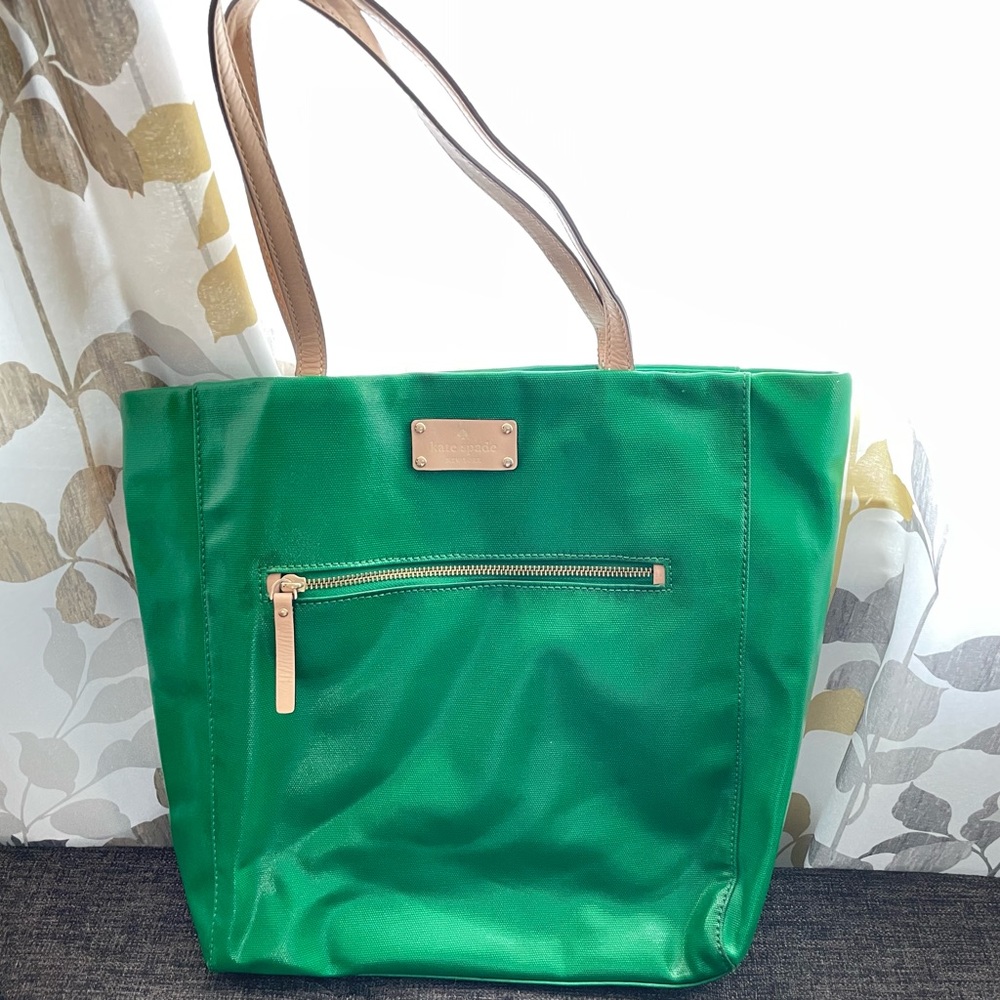 Kate Spade kelly green large tote